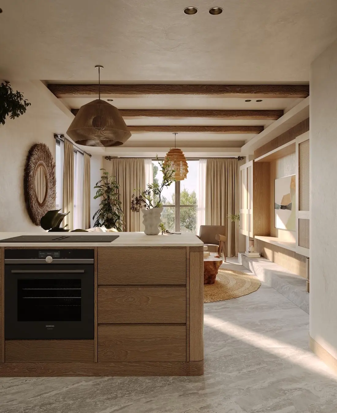 Fitted kitchen